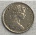 AUSTRALIA 1968 . FIVE 5 CENTS COIN . ECHIDNA